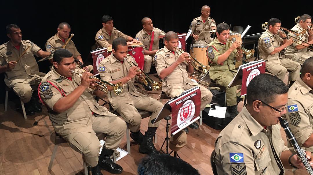 Banda do Corpo de Bombeiros de MT celebra aniversário de 24 anos