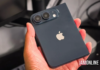 iPhone dobrável aparece em protótipo na cor preta