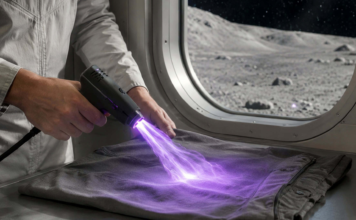 Astronautas podem usar raios de plasma para manter a higiene na Lua e em Marte