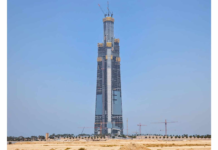 Torre de Jeddah desafia limites da engenharia e mira recorde mundial na Arábia Saudita